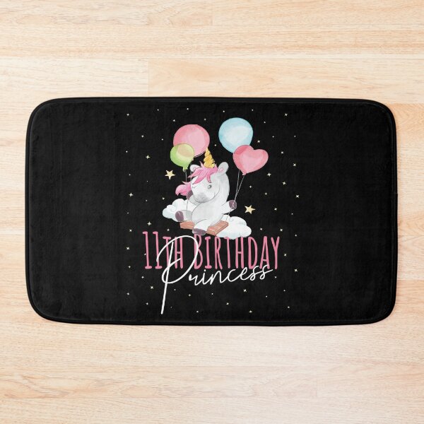 Item preview, 11th Birthday Princess Girl 11 Years Old Unicorn Lover B-Day product designed and sold by Grabitees.