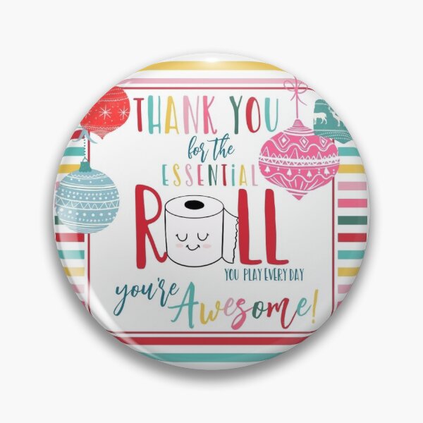 Item preview, essential worker joke toilet loo gift designed and sold by TheArtyApples.