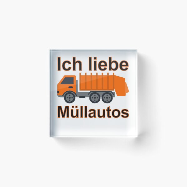 Item preview, Ich liebe Müllautos designed and sold by ToniaKroeger.