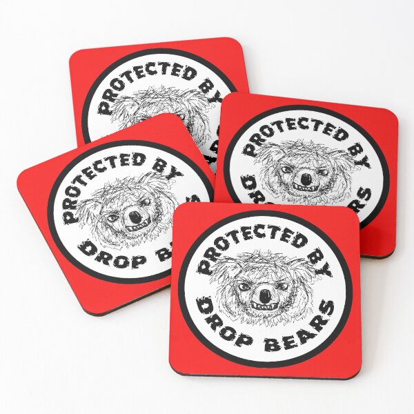 Item preview, Protected by Drop Bears designed and sold by Heatherian.