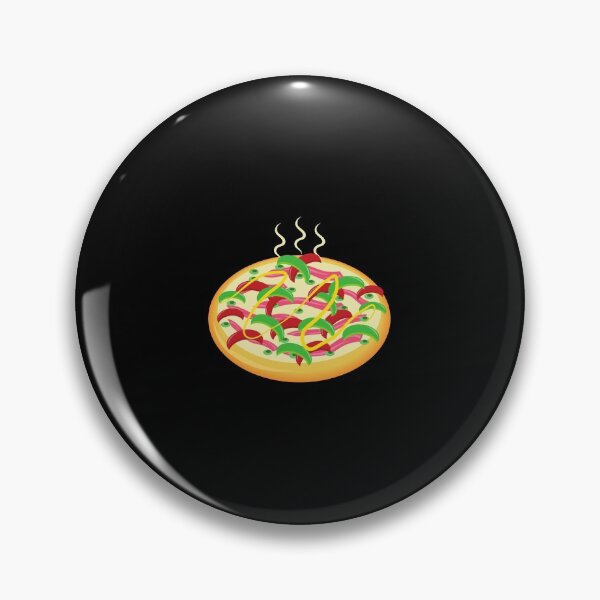 Item preview, Pizza with lots of veggies designed and sold by Maria Simone.