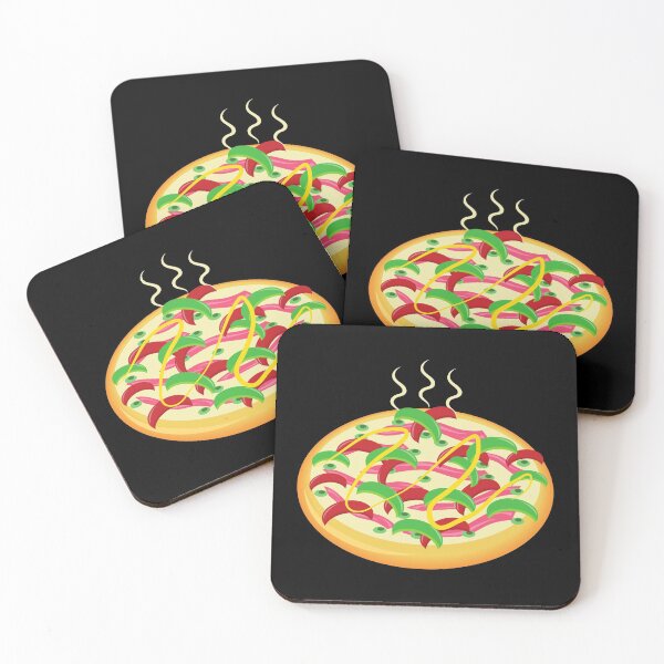 Item preview, Pizza with lots of veggies designed and sold by Maria Simone.