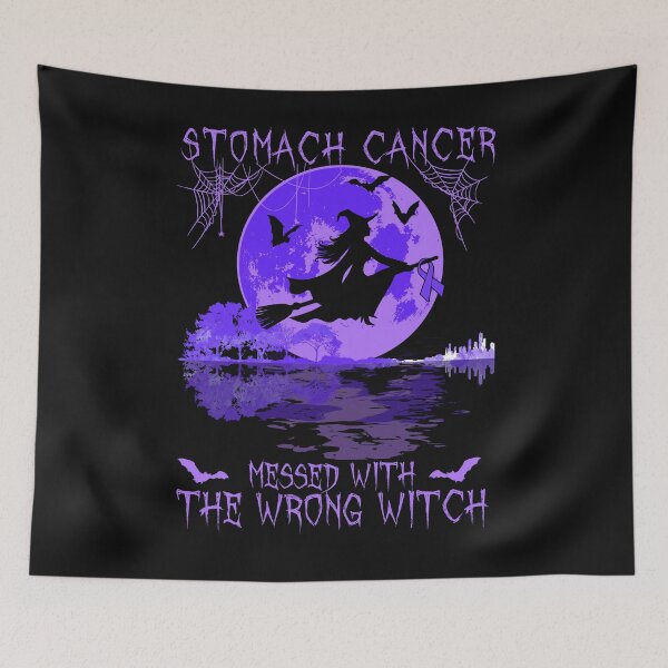 Item preview, Stomach Messed With The Wrong Witch Stomach cancer awareness designed and sold by DennisVon.