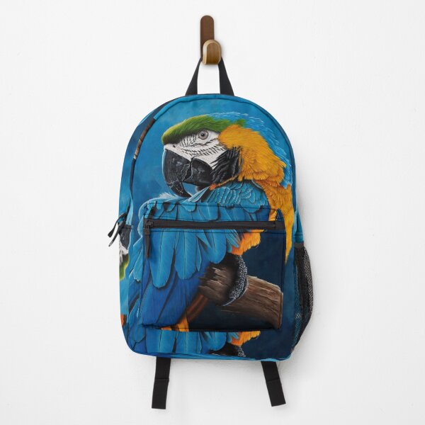 Item preview, Blue and gold Macaw portrait designed and sold by Debra Dickson.