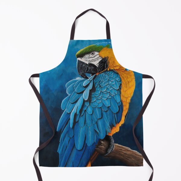 Item preview, Blue and gold Macaw portrait designed and sold by Debra Dickson.