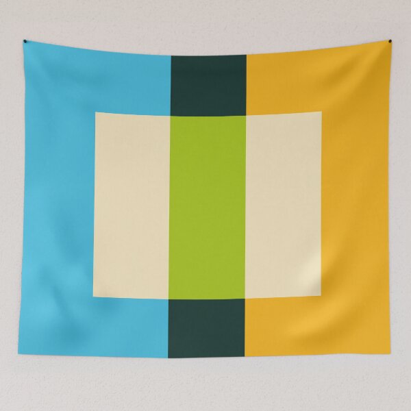 Item preview, blue yellow duopoly designed and sold by artistgaf.