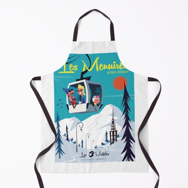 Item preview, Les Menuires poster designed and sold by Gary Godel.