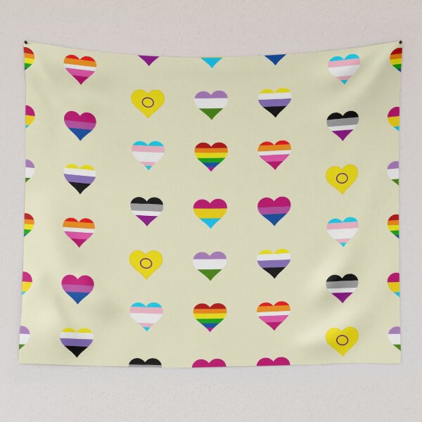 Item preview, Pride hearts  designed and sold by Bitit.