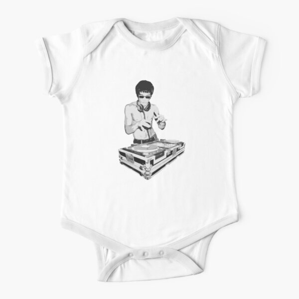 bruce lee baby onesie