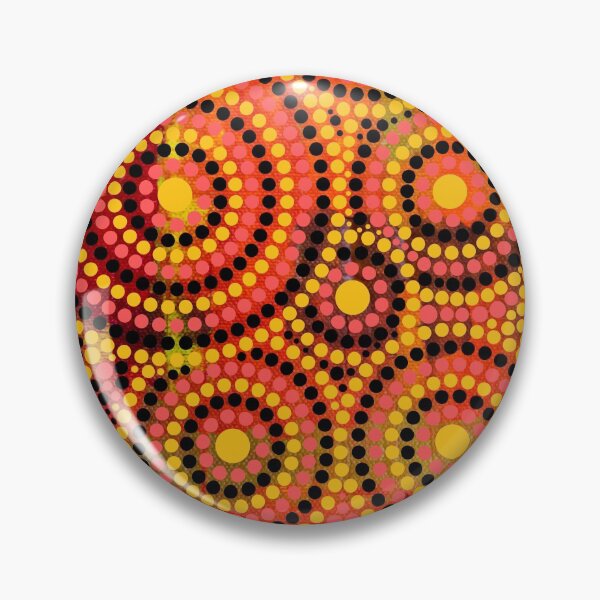 Aperçu de l'œuvre Superbe art aborigène à pois créée et vendue par Pris25.