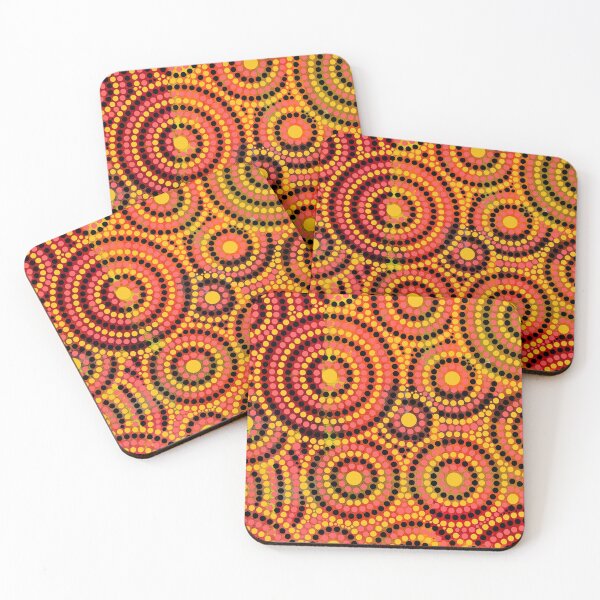 Item preview, Awesome Aboriginal Dot Art designed and sold by Pris25.