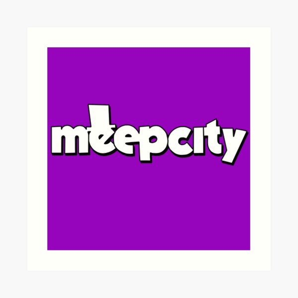 Meep City Art Prints | Redbubble