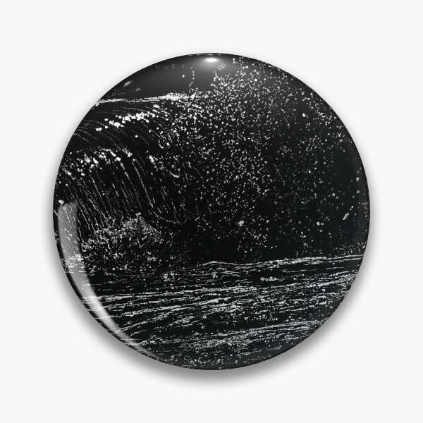 Item preview, dibujo de detalle de surf, blanco sobre negro designed and sold by dnparker.