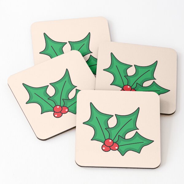 Item preview, Cute Christmas Holly designed and sold by DanandDee.