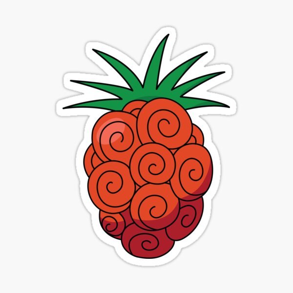 Devil Fruit Stickers Redbubble - update 9 mochi fruit is op christmas update out roblox
