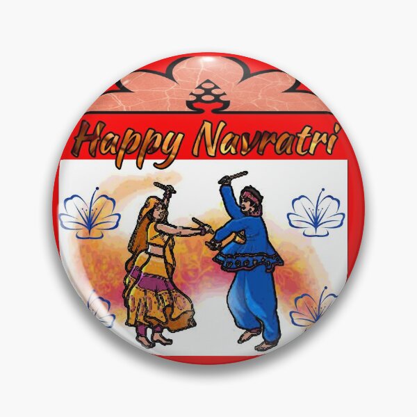 Item preview, Happy Navratri designed and sold by Catchystuff12.