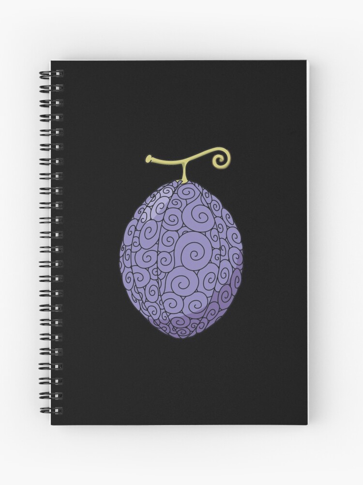 Ito Ito no Mi Devil Fruit Spiral Notebook for Sale by LunarDesigns14