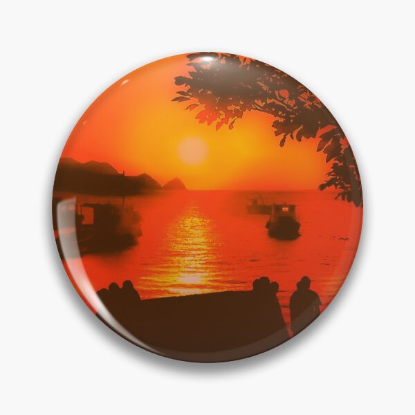 Item preview, Sunset at Caribbean Bay of Taganga Colombia designed and sold by DFLC Prints.