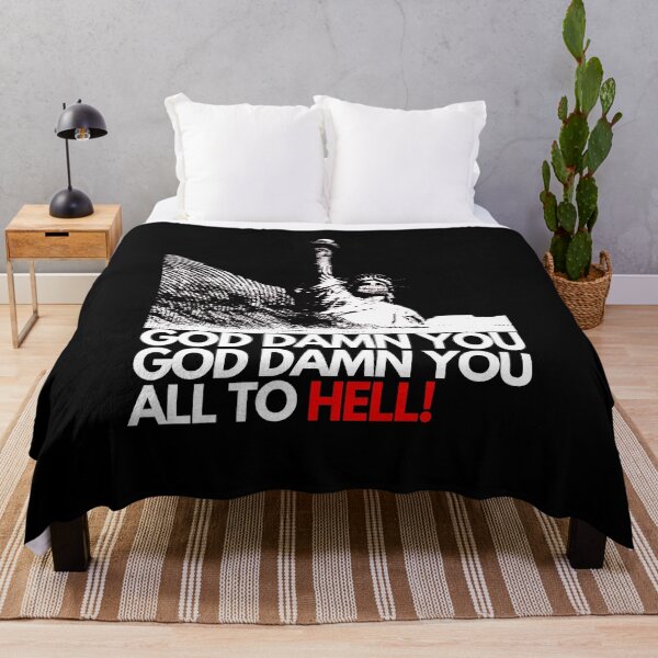 Item preview, God damn you all to hell! designed and sold by DocSmithDesigns.