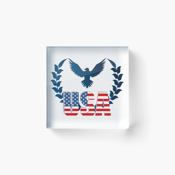 Item preview, UNITED STATE EAGLE FLAG designed and sold by ZEEONE.