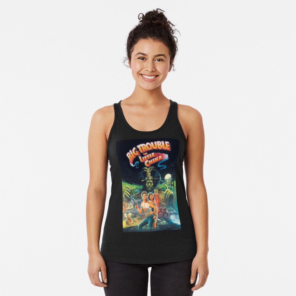 Big trouble in little china Racerback Tank Top