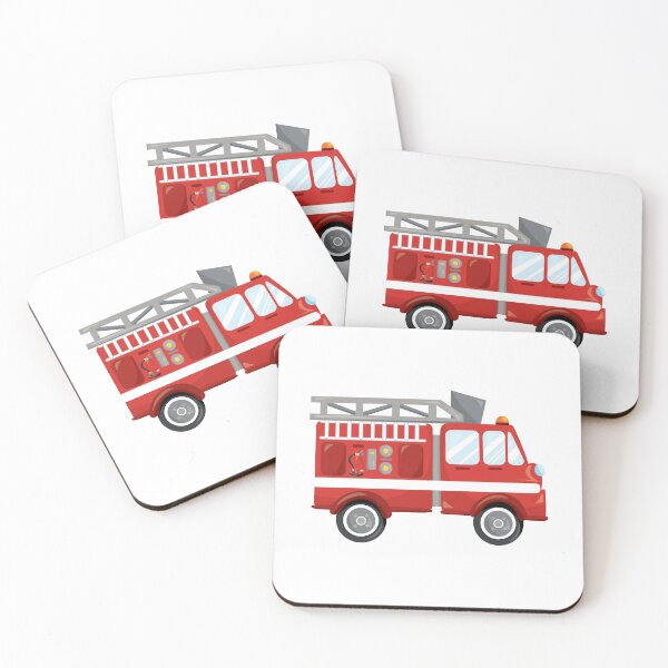 Item preview, Firefighter Fire truck designed and sold by ToniaKroeger.