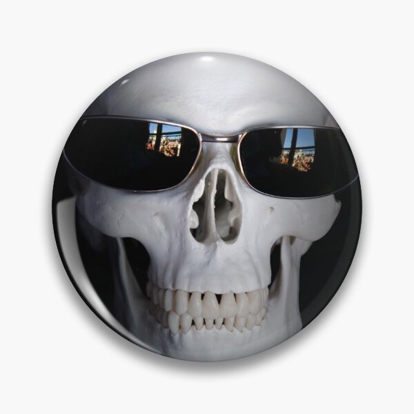 Item preview, Creepy skull horror quote let the past DIE designed and sold by plzLOOK.