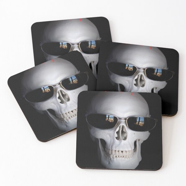 Item preview, Creepy skull horror quote let the past DIE designed and sold by plzLOOK.