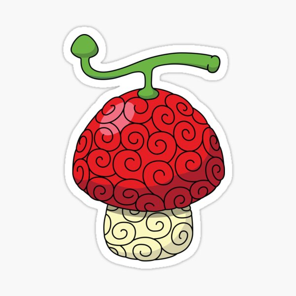 Devil Fruit Stickers Redbubble - update 9 mochi fruit is op christmas update out roblox