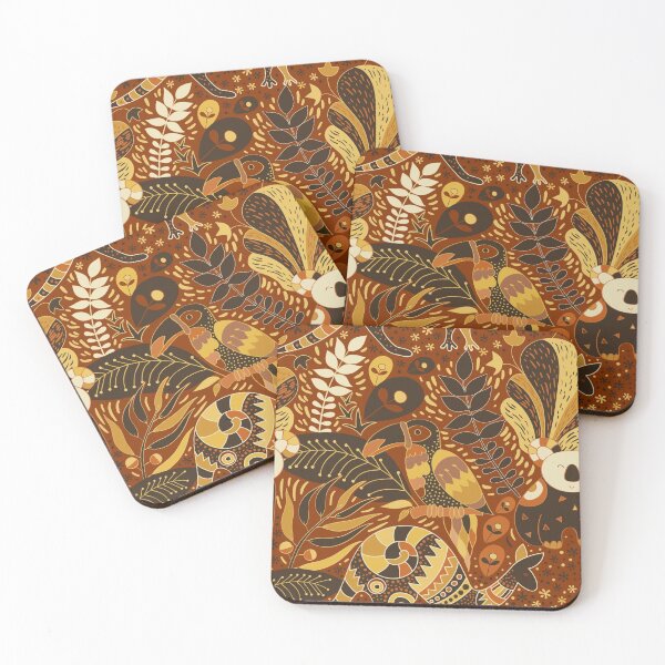 Item preview,  Australian aboriginal art - Animals Orange designed and sold by darioviegas.