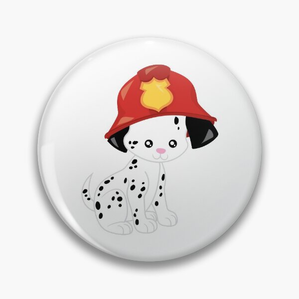 Item preview, Dalmatian Firefighter Fire Dog designed and sold by ToniaKroeger.
