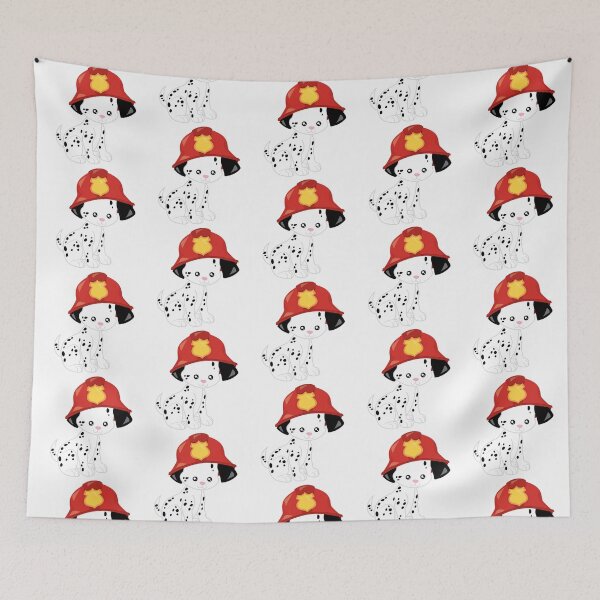 Item preview, Dalmatian Firefighter Fire Dog designed and sold by ToniaKroeger.
