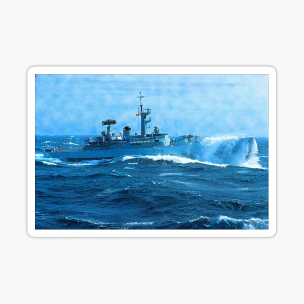 HMS Cleopatra Oil1 Sticker