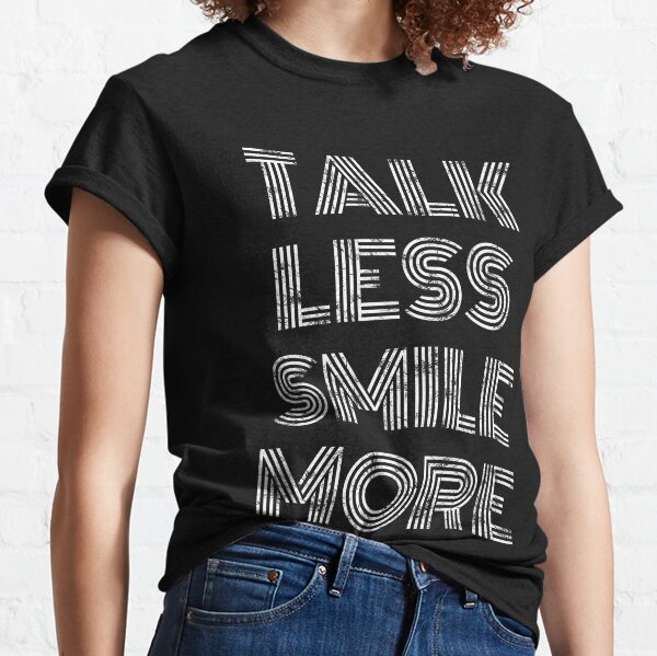 smile more t shirt