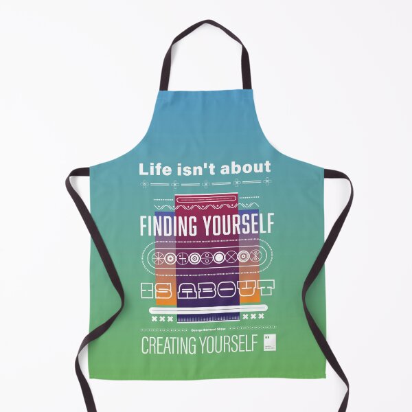 Item preview, Life isn't about finding yourself, it's about creating yourself designed and sold by quotesonposters.