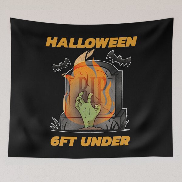 Item preview, Halloween 6FT Under Zombie Hand  designed and sold by jacks-tees.