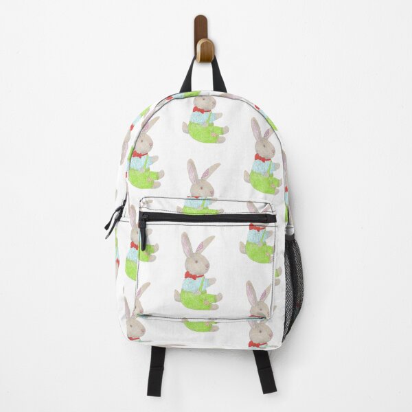 Item preview, Vintage white rabbit toy. Cute digital illustration. designed and sold by Yovin11.