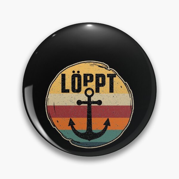 Item preview, Löppt North Sea Baltic Sea Moin holiday Low German designed and sold by redshirtz.