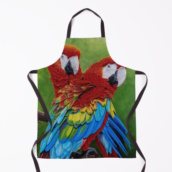 Item preview, Scarlet macaws portrait designed and sold by Debra Dickson.