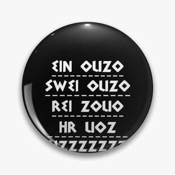 Item preview, Ouzo saying for Greeks - Greater Greece motif designed and sold by redshirtz.