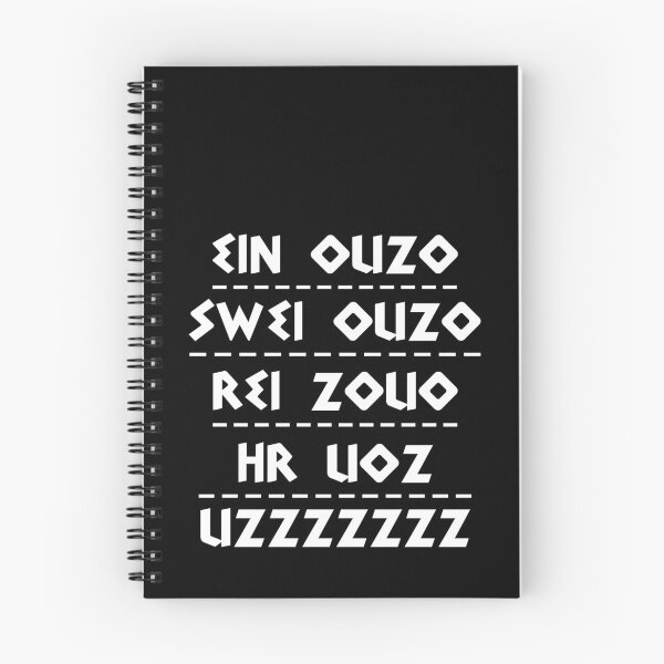 Item preview, Ouzo saying for Greeks - Greater Greece motif designed and sold by redshirtz.