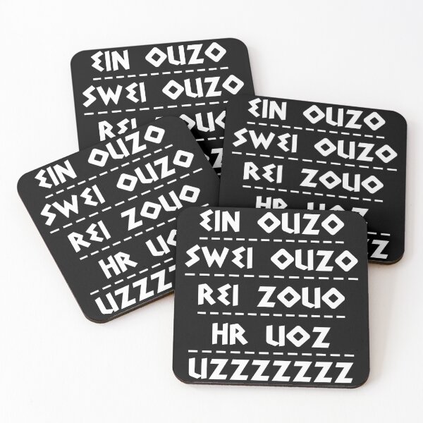 Item preview, Ouzo saying for Greeks - Greater Greece motif designed and sold by redshirtz.