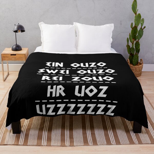 Item preview, Ouzo saying for Greeks - Greater Greece motif designed and sold by redshirtz.