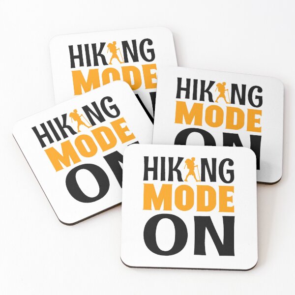 Item preview, Hiking Mode On - Hikers - Walking - Hill Walker - Mountains designed and sold by EllieBeanPrints.