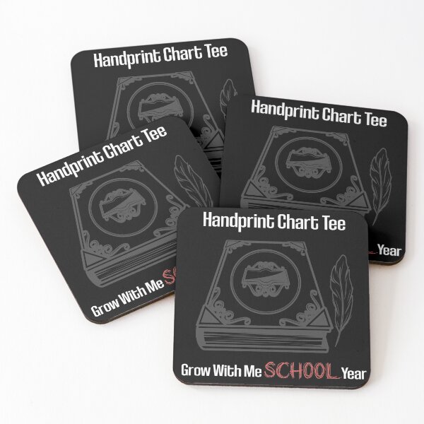 Item preview, Handprint Chart Tee Grow With Me School Year designed and sold by Life Shop.