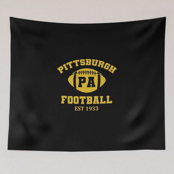 Item preview, Pittsburgh Football Est 1933 Vintage designed and sold by Art-Tease.