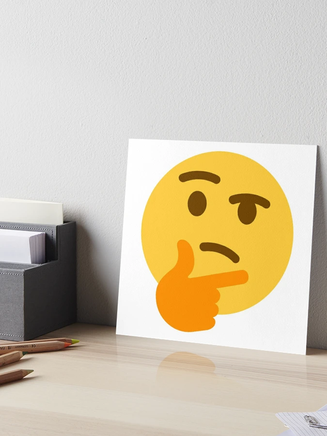 Pixilart - Thinking Emoji meme Art by Lukas9