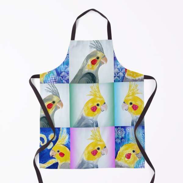 Item preview, Cockatiel collage designed and sold by cathyjacobs.