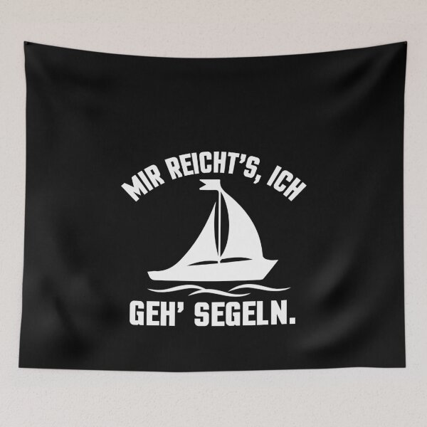 Artikelvorschau, Ich geh Segeln Segelboot Segler Meer Kapitän Design Geschenk entworfen und verkauft von redshirtz.