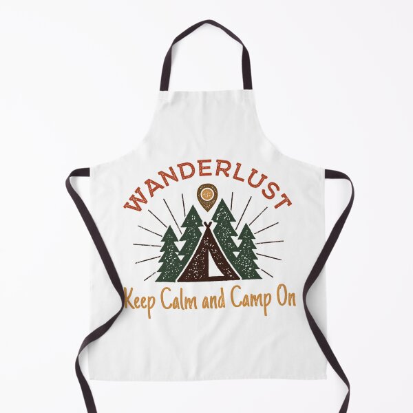 Item preview, Keep Calm And Camp On - Wanderlust - Camping - Outdoors designed and sold by EllieBeanPrints.